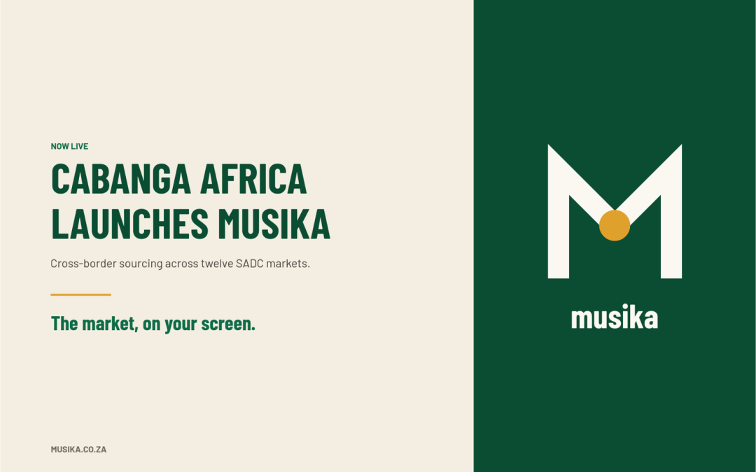 Cabanga Africa Launches Musika, a Verified B2B Sourcing Platform for SADC Businesses